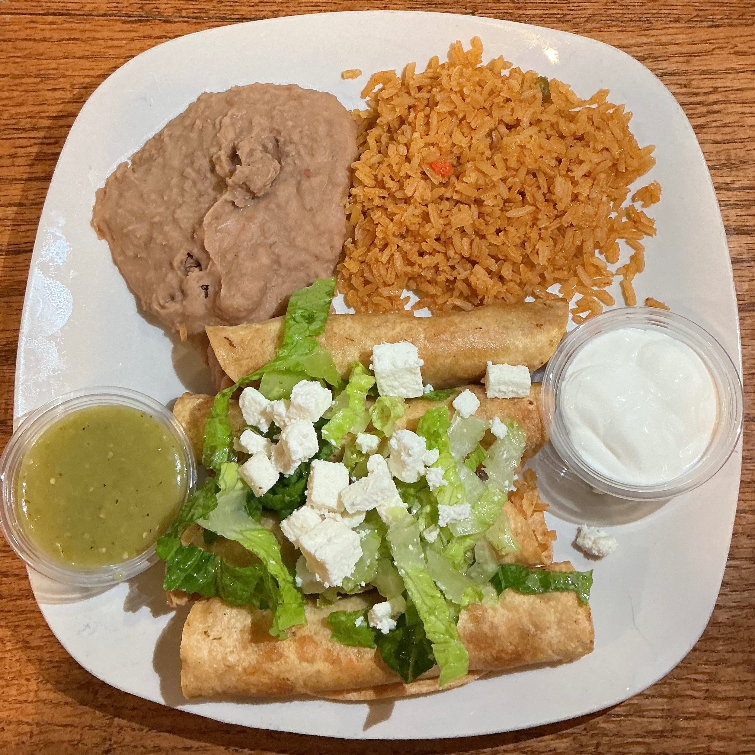 Flautas.