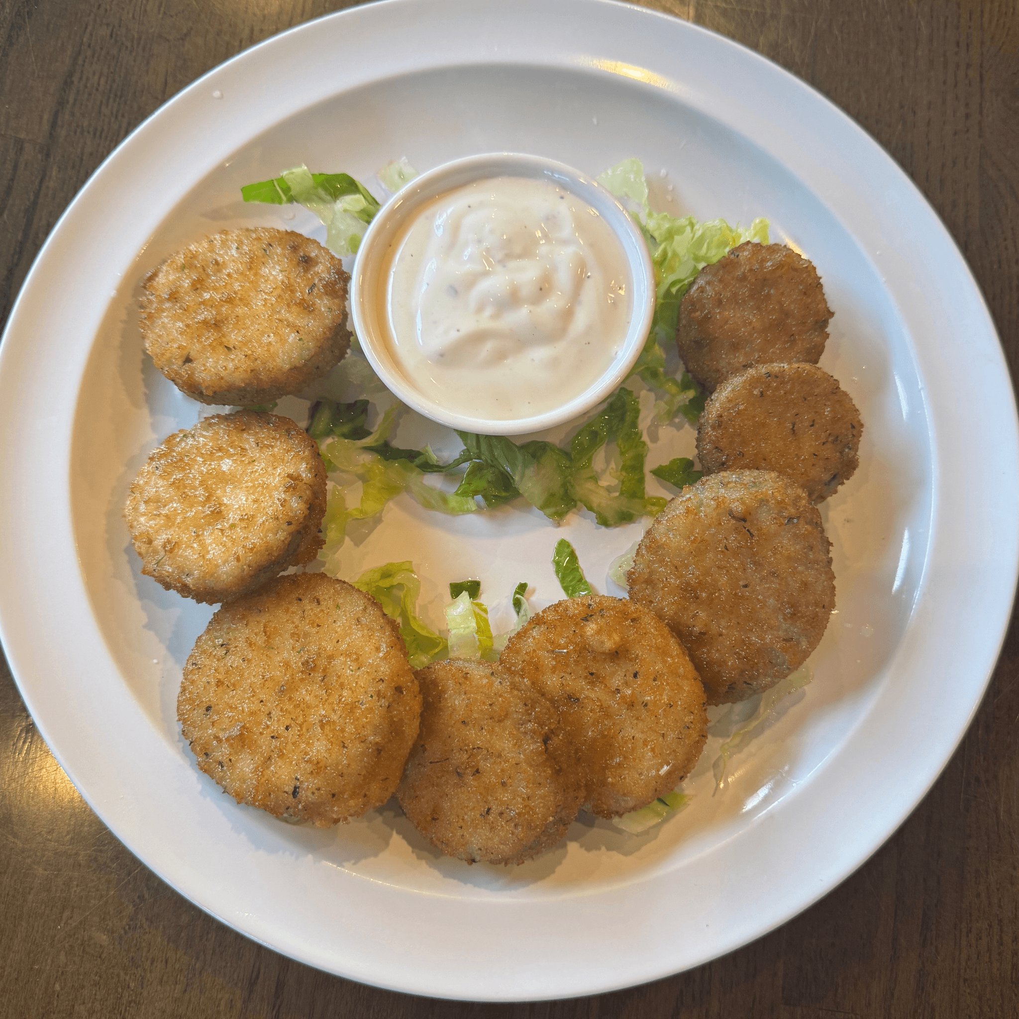 Breaded Zucchini.